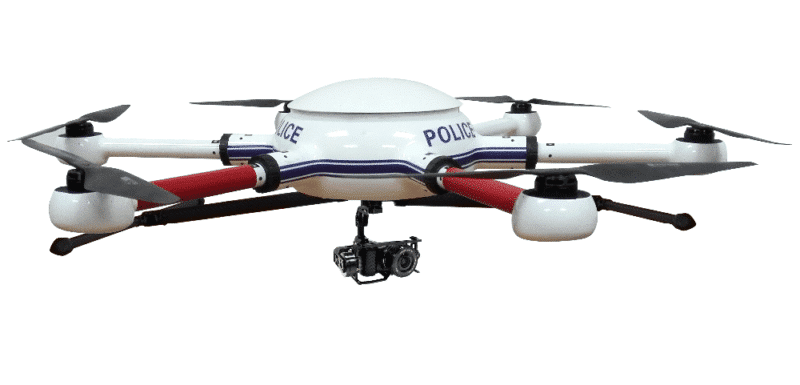 police Hexacopter