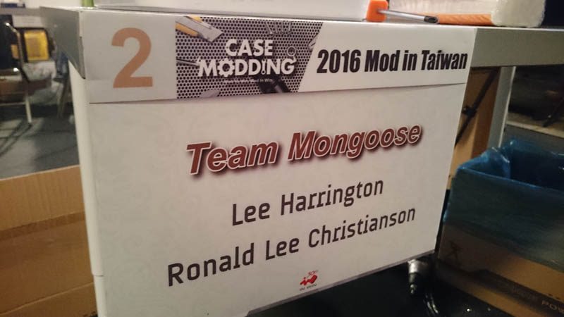 Team Mongoose at Mod in Taiwan
