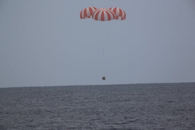 SpaceX's Dragon Capsule Returns Safely to Earth
