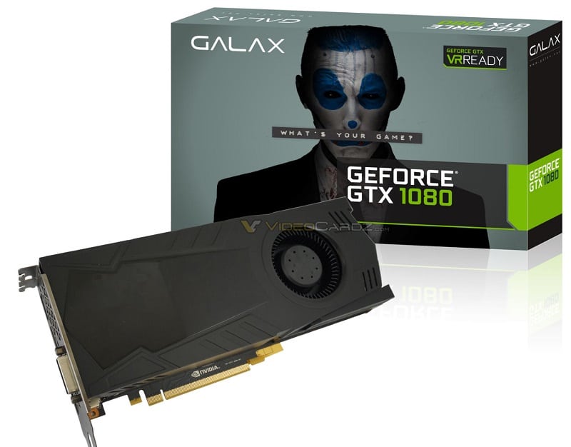 GALAX Readies Custom GTX 1080