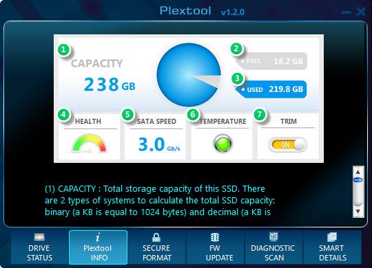 Plextor_PX256MVG-SS-PlexTool 2
