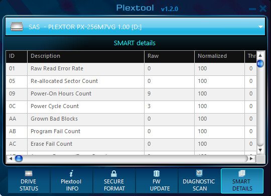 Plextor_PX256MVG-SS-PlexTool 6