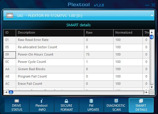 Plextor_PX512M7VC-SS-PlexTool 6