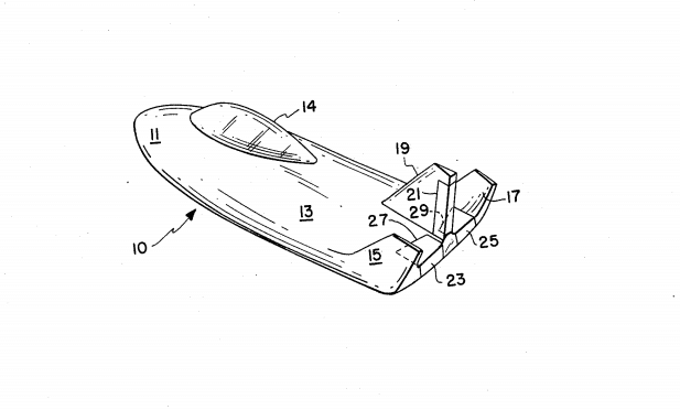NASA Patents everything, including your personal Blackbird plane