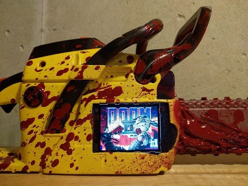 You Can Now Play Doom II on a Rapsberry Pi Painsaw