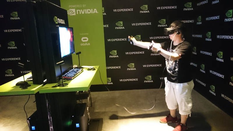Nvidia Flexing Latest GPUs and VR at Computex