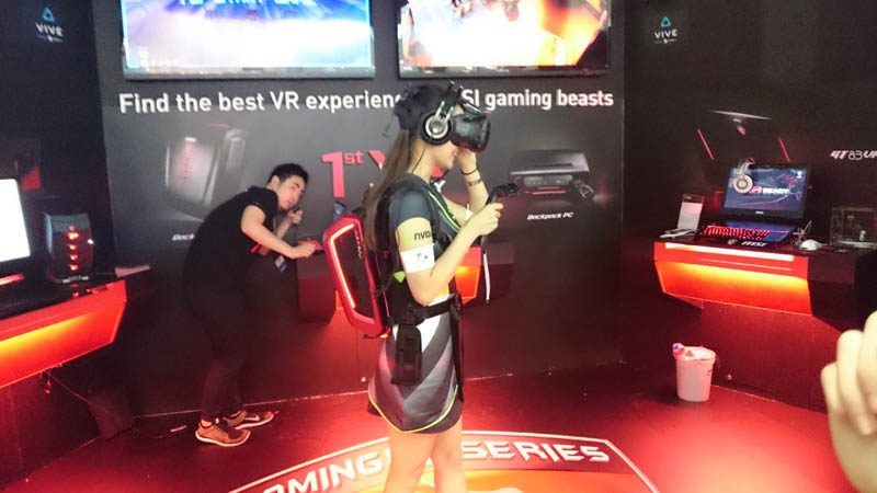 Get Mobile With the MSI VR Backpack at Computex 2016