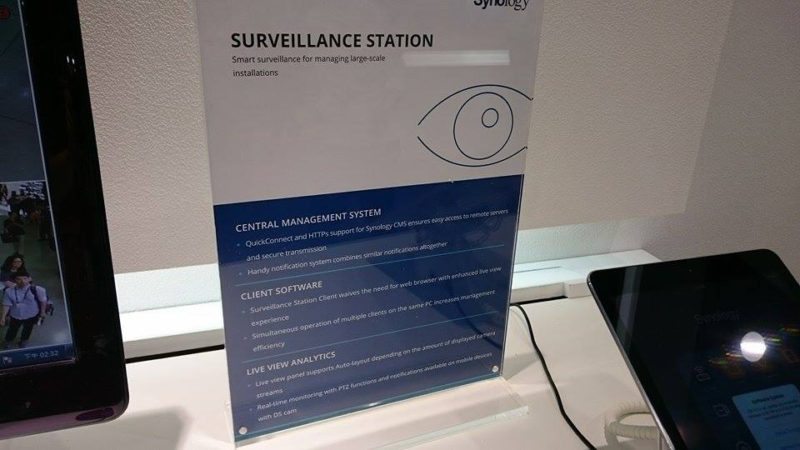 Synology Surveillance Station sign