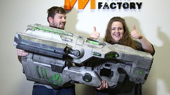 Dooms Iconic BFG 3D Printed at 1:1 Scale! 