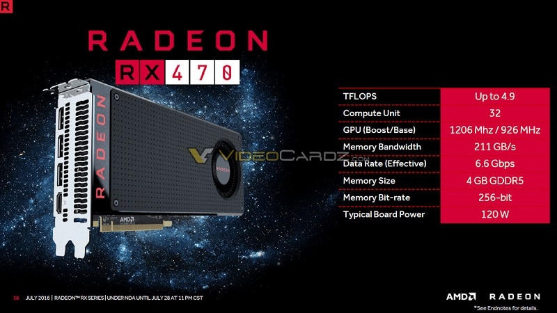 AMD RX 470 Polaris 10 1