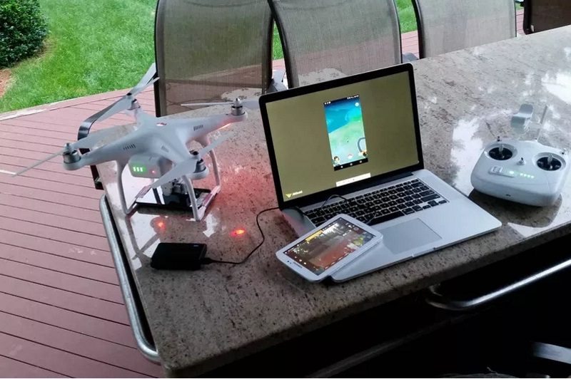 Catch 'em all with a drone