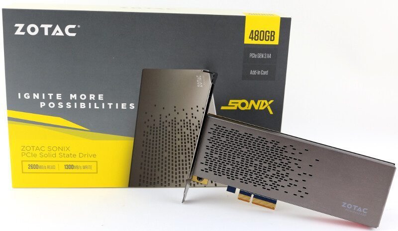Zotac Sonix 480GB PCIe NVMe Solid State Drive Review