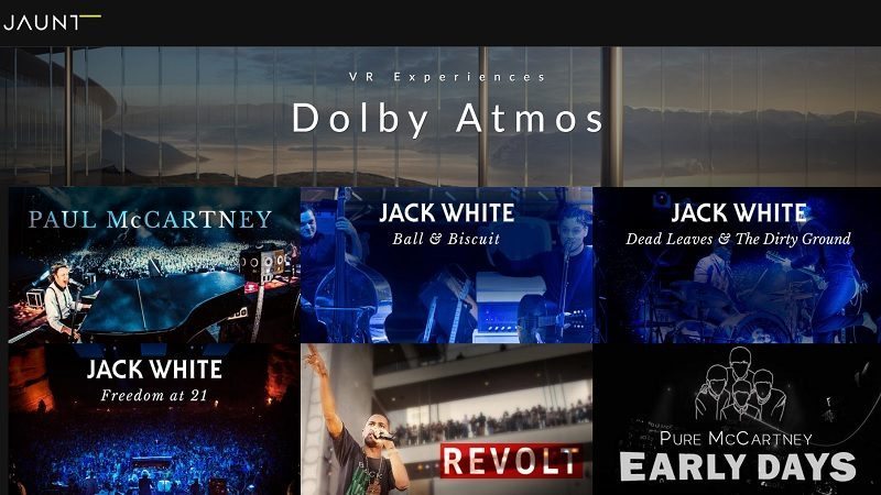Jaunt Launches Dolby Atmos VR Portal