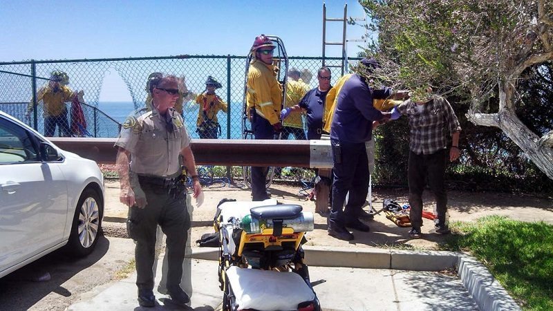 Two Men Fall off a Bluff in Encinitas While Playing Pokemon GO