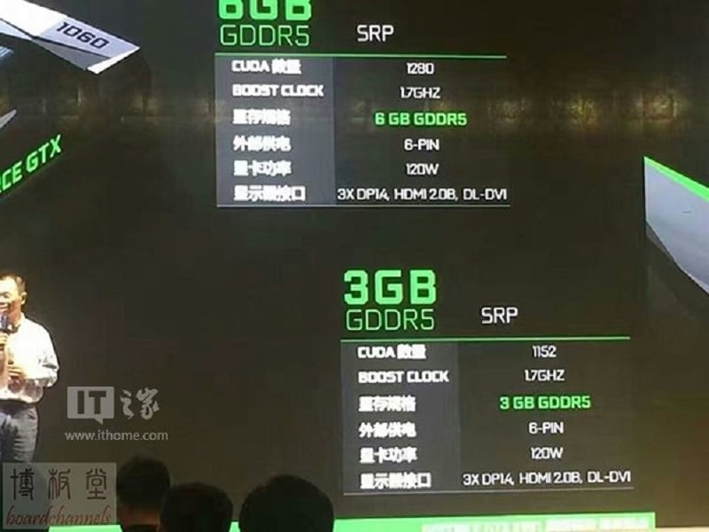 Nvidia GTX 1060 3GB