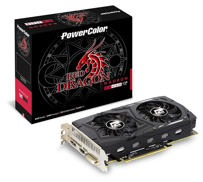 PowerColor Releases Two RX 460 Red Dragon Graphics Cards