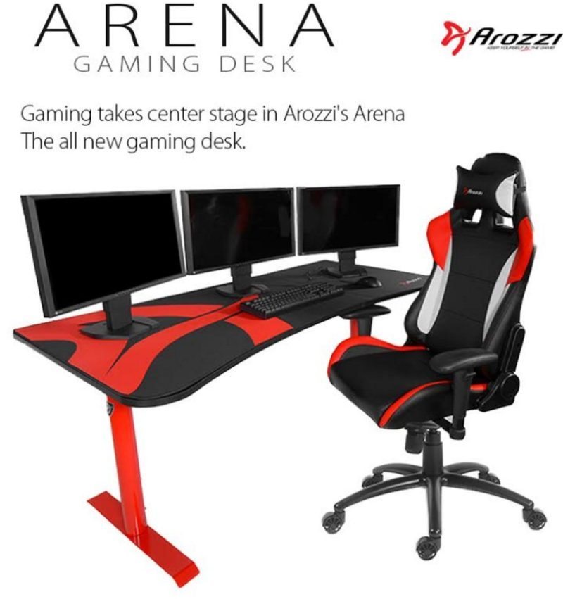 Arozzi Reveal Arena Gaming Desk