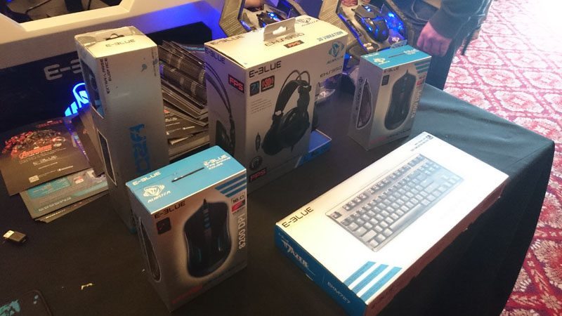 New E-Blue FPS Peripherals Range Revealed at Target Open Day 2016