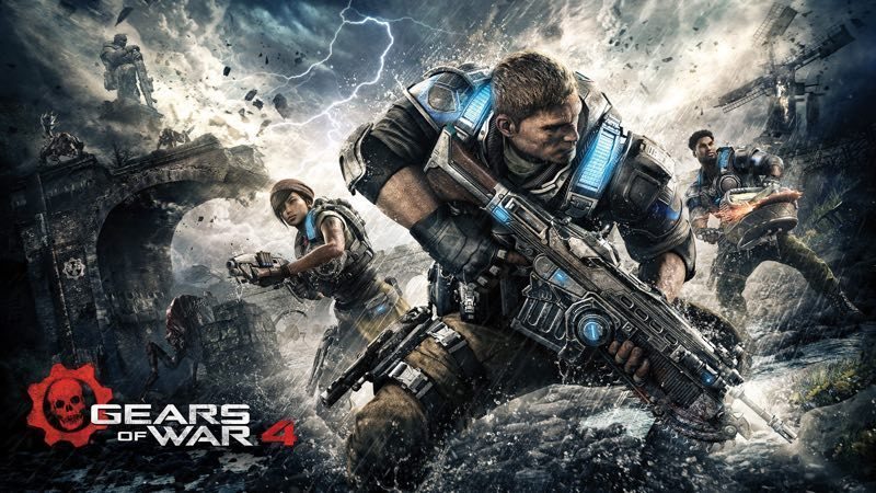 Retail Copies of Gears of War 4 Require 11GB Day-One Patch
