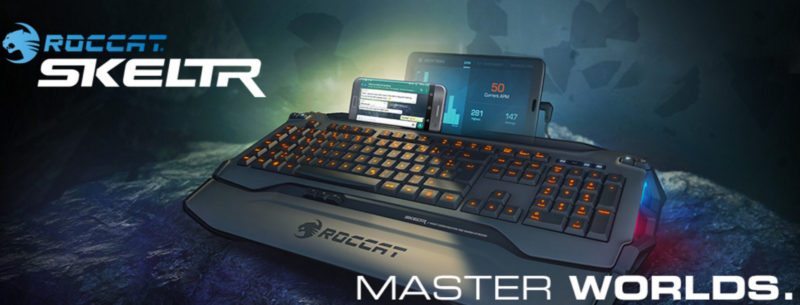 Skeltr Gaming Review Keyboard Multi-Format eTeknix RGB Roccat -