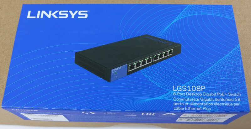 Linksys LGS108P 8-Port Gigabit PoE+ Desktop Switch Review eTeknix