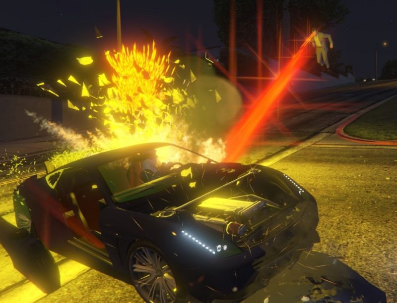 Epic Mods Gives Superman's Powers to Michael in GTA V