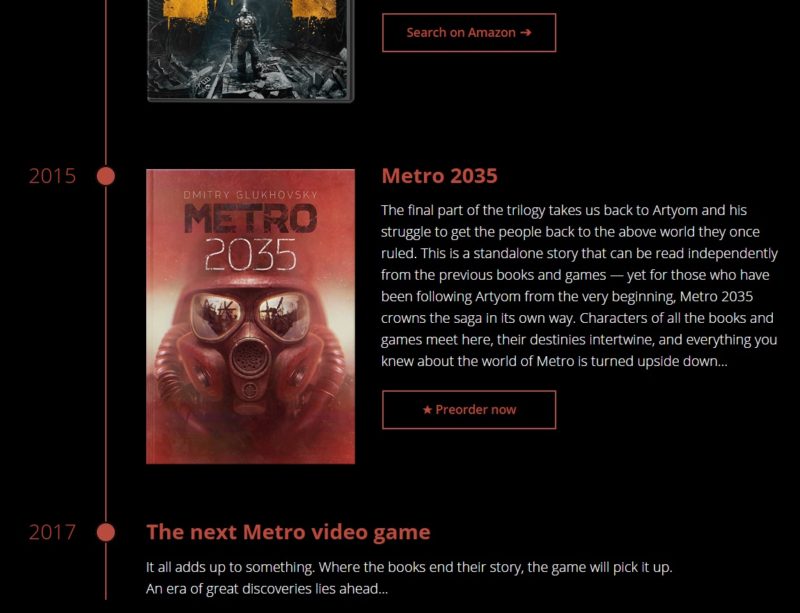 Rumours Suggest New Metro Game Release in 2017