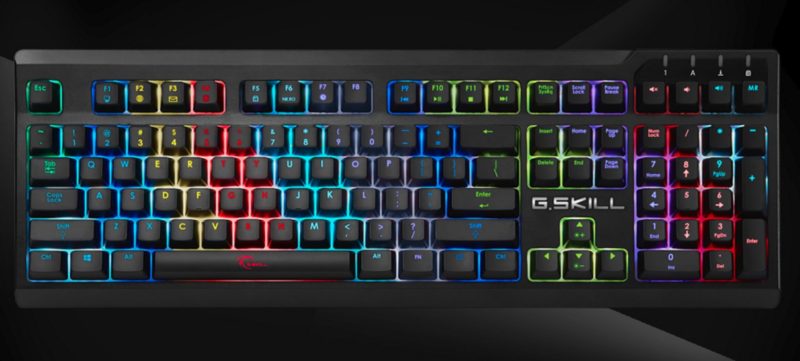 G.SKILL RIPJAWS KM570 RGB Mechanical Gaming Keyboard Now Available