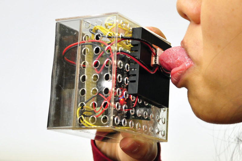 Will Licking Electrodes Be The Next Big Thing in VR?