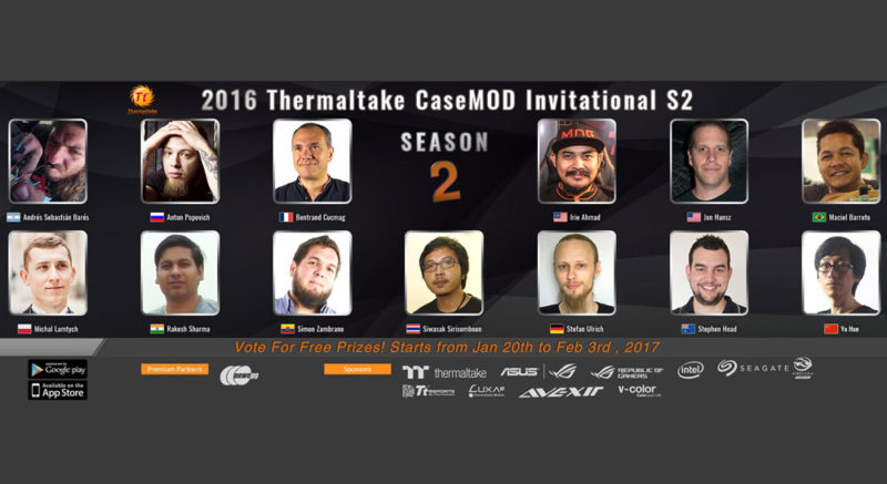 2016-Thermaltake-CaseMOD-Invitational-Season-2-Voting-Event-Starts