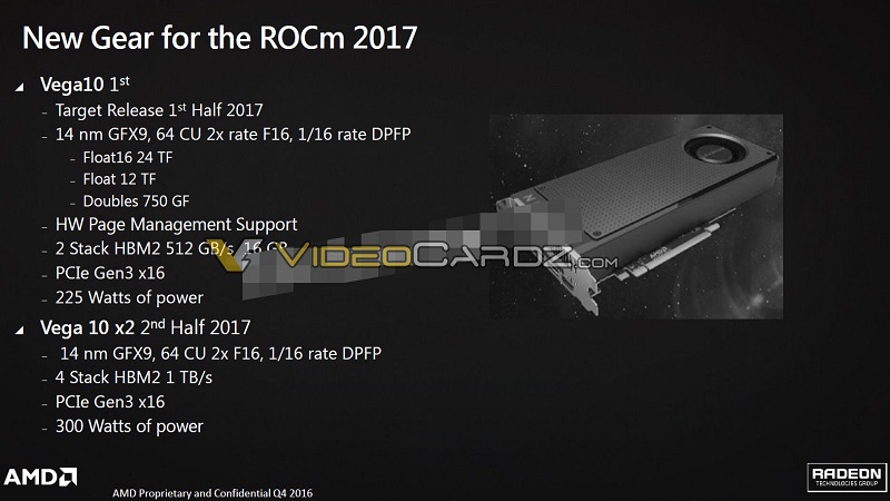 AMD Vega Leaked Slide 1