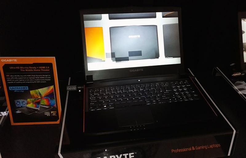 Gigabyte Updates Gaming Laptops With The Latest Kaby Lake Architecture at CES 2017