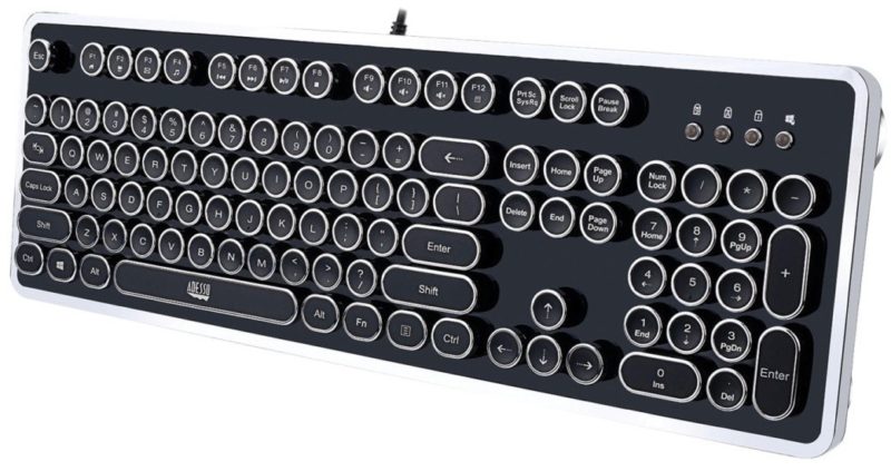 Funky Adesso AKB-636 Typewriter Mechanical Keyboard Now Available!