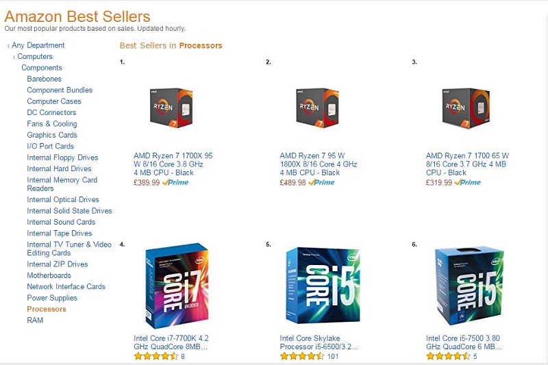AMD Amazon UK Pre-Order