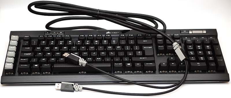 fysiker emulering Uregelmæssigheder Corsair K95 RGB Platinum Mechanical Keyboard Review | eTeknix