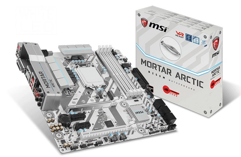 MSI Motar Arctic B250M Motherboard