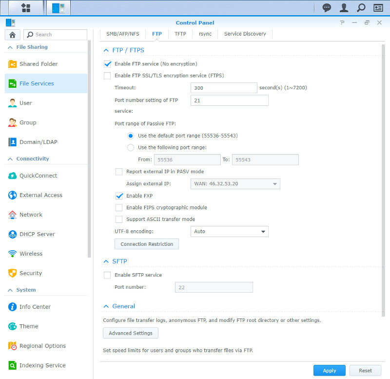 Synology DSM 6.1 SS 04 File Services 2