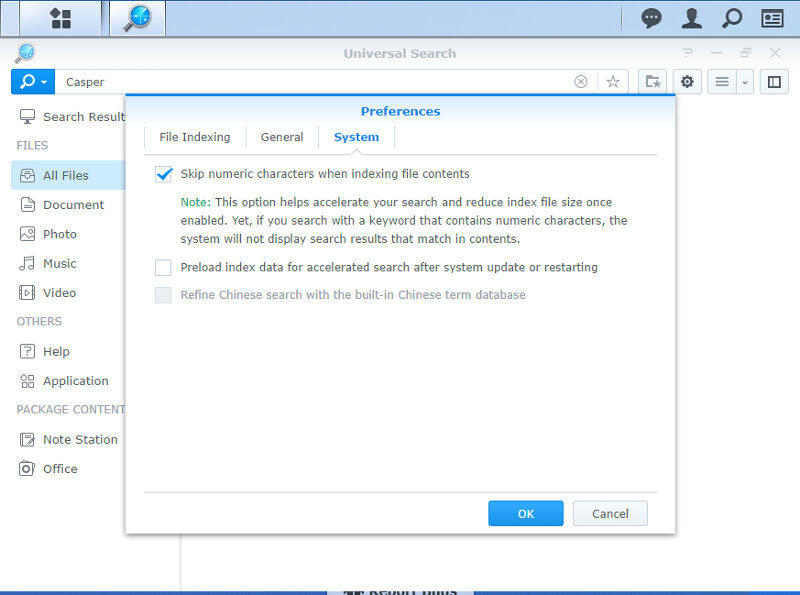 Synology DSM 6.1 SS 17 Search 3