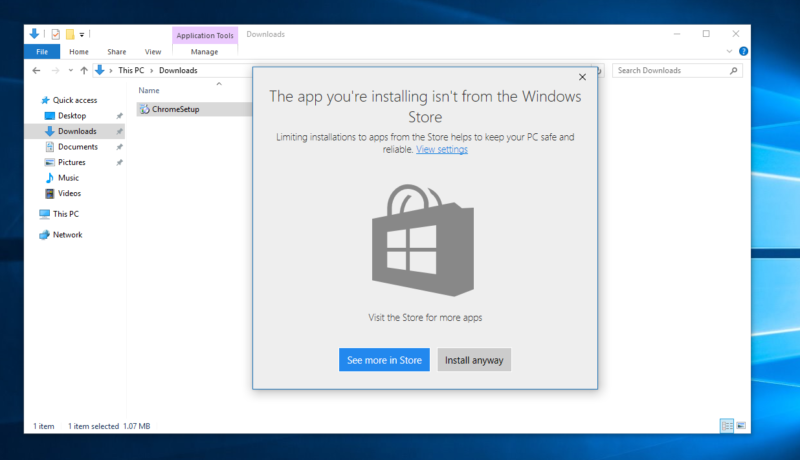 Windows 10 Update Blocks Win32 App Installation