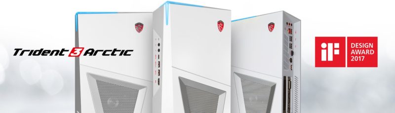 MSI Introduces Frosty Trident 3 Arctic Limited Edition Gaming PC