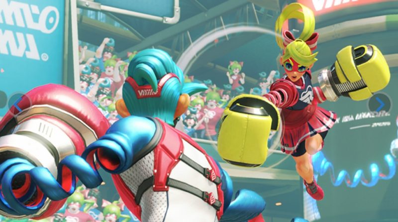 Nintendo Switch 3D-Brawler Fighting Game 'Arms' Previewed