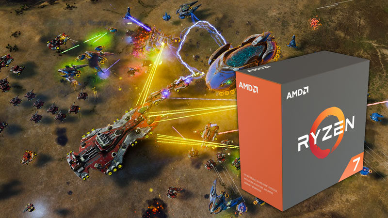 Ashes of Singularity DX12 Now Optimized for AMD Ryzen with 30% Performance Boost