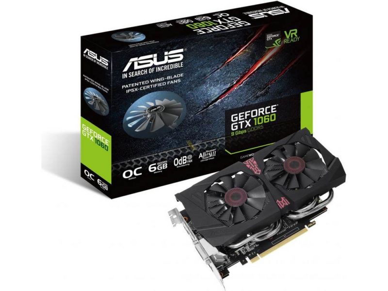 ASUS STRIX GTX 1060 9Gbps and GTX 1080 11Gbps Models Surface
