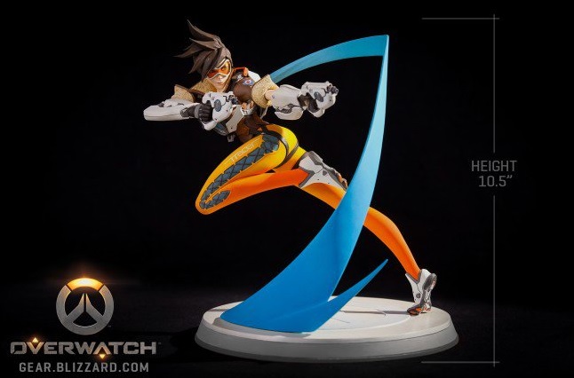 Overwatch Game Art Figure Painting Figurine Statue PS4 Tracer #7 Photo Print 