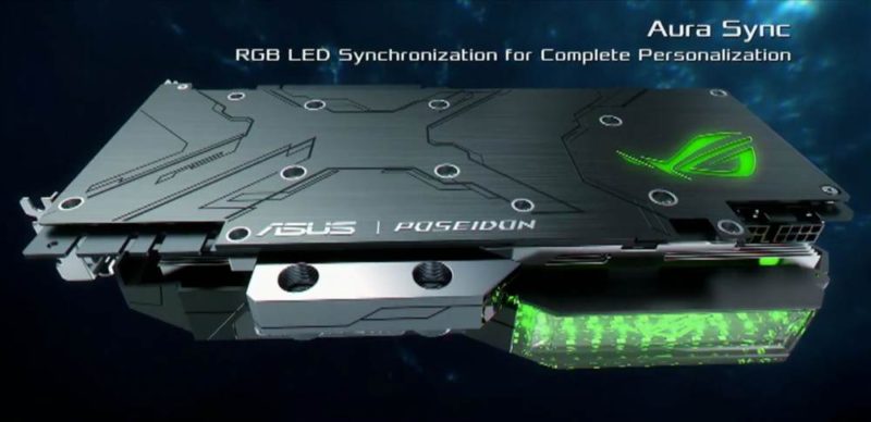 ASUS Unveils RoG Poseidon GTX 1080 Ti Hybrid Cooling Graphics Card