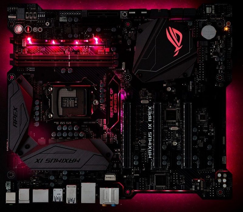 EKWB Now Has a Monoblock for the ASUS ROG Maximus IX Apex Motherboard