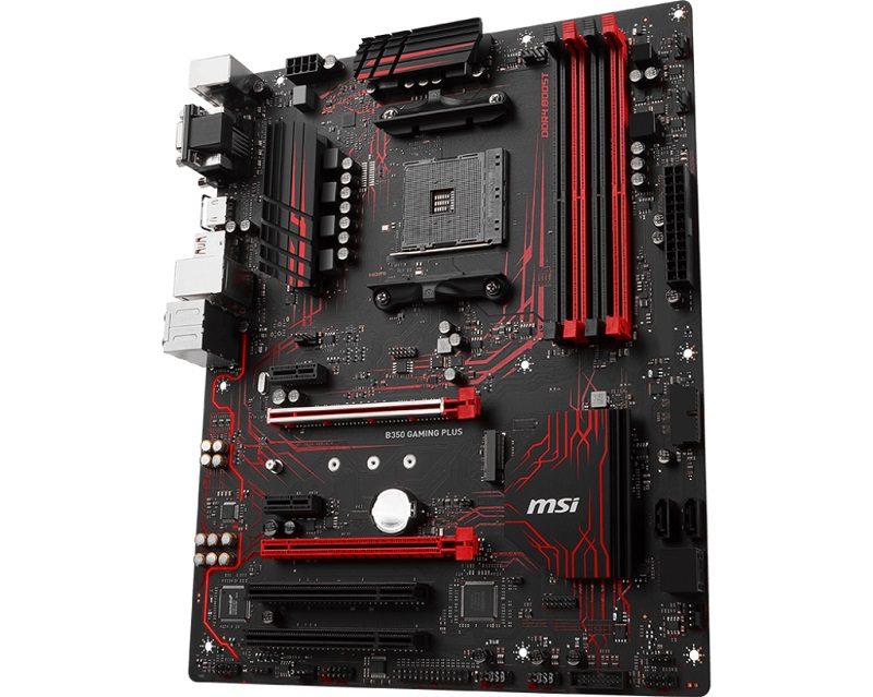 MSI Introduces B350 Gaming Plus AM4 Motherboard