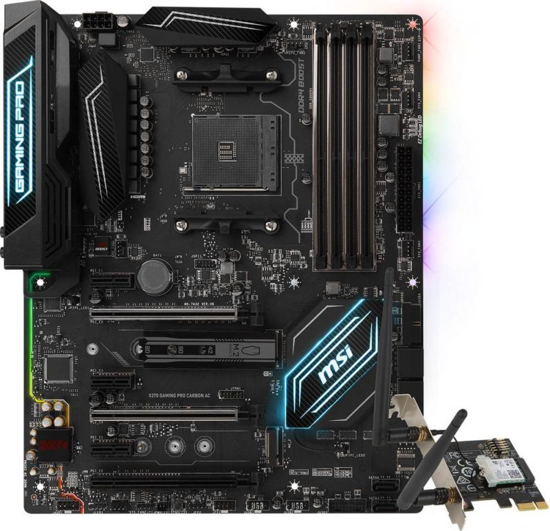 MSI Introduces X370 Gaming Pro Carbon AM4 Motherboard