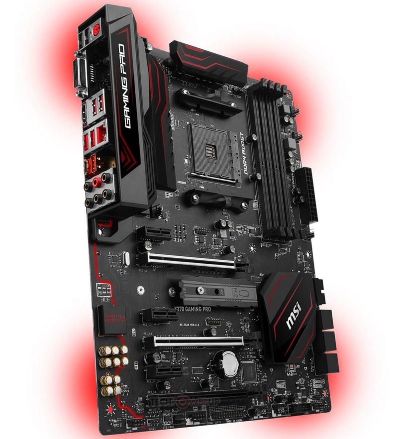 MSI Introduces X370 Gaming Pro Motherboard