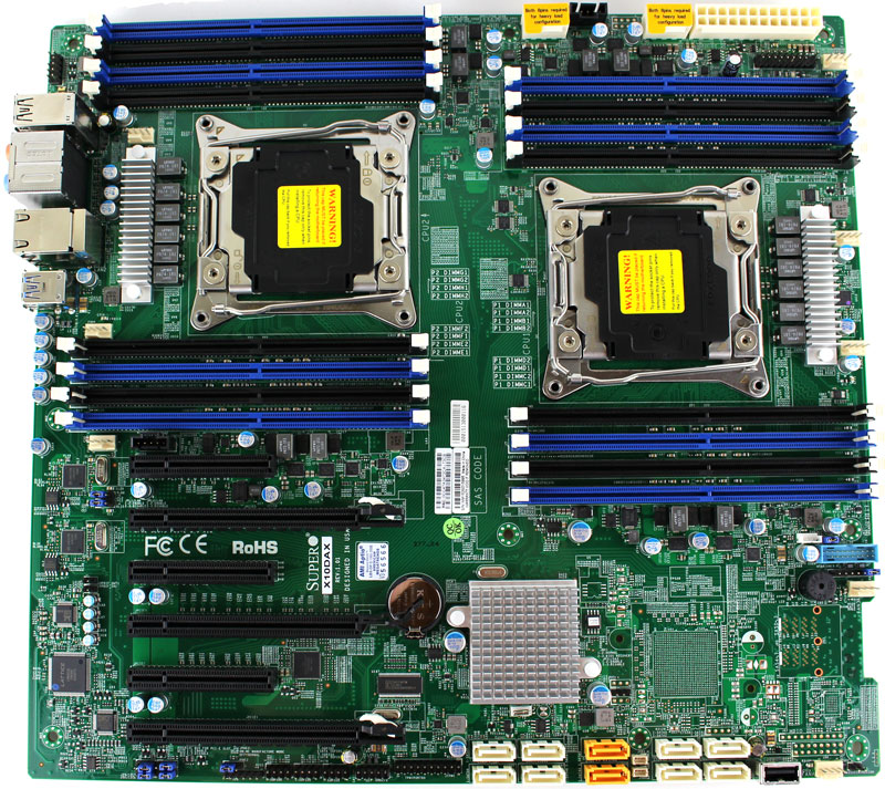 Supermicro X10DAX (Intel C612) Workstation Motherboard Review 